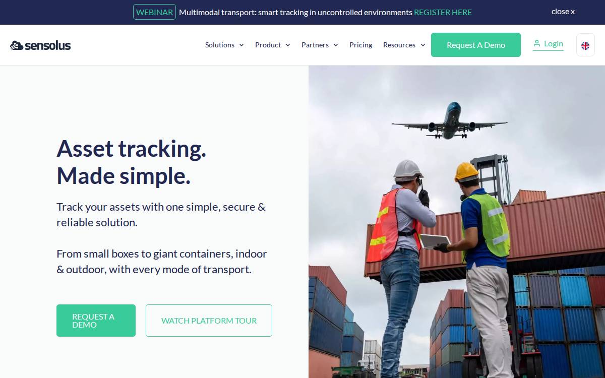 Sensolus website preview