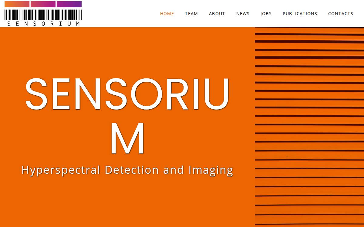 Sensorium website preview