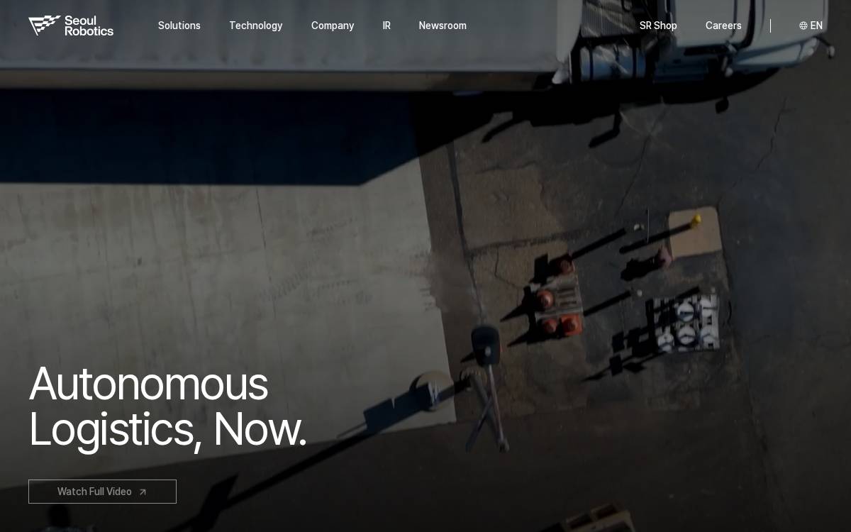 Seoul Robotics website preview