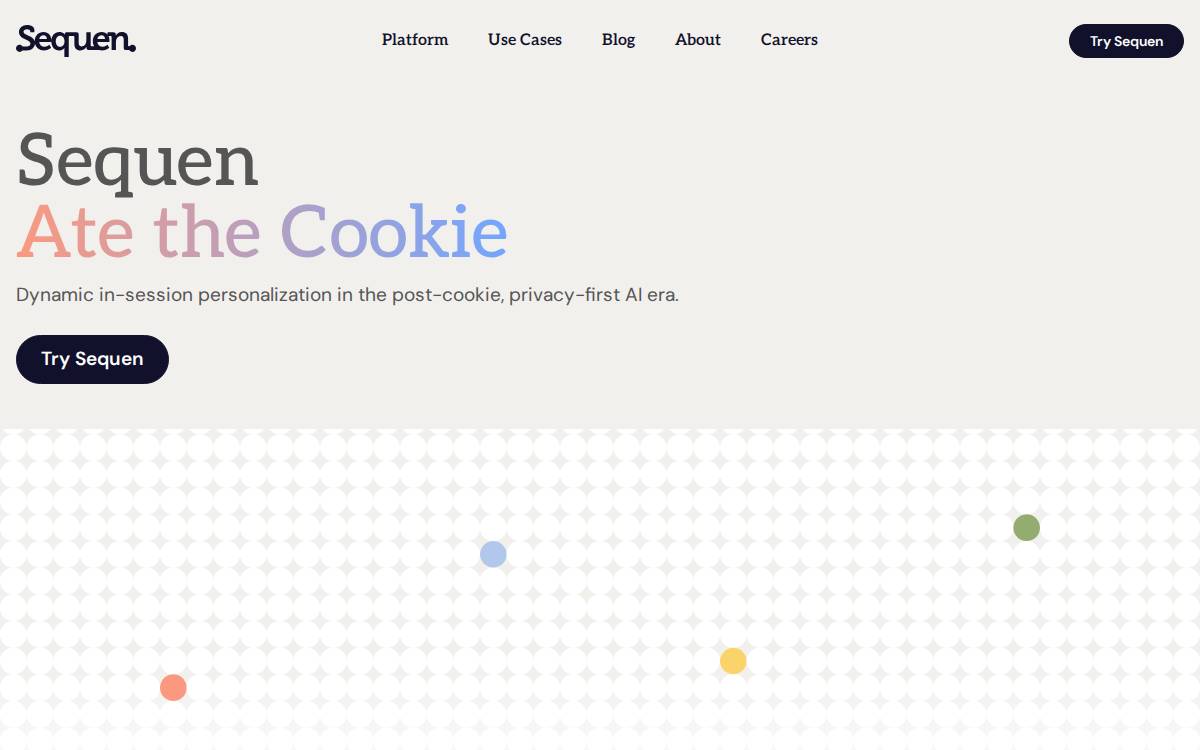 Sequen New York, USA website preview