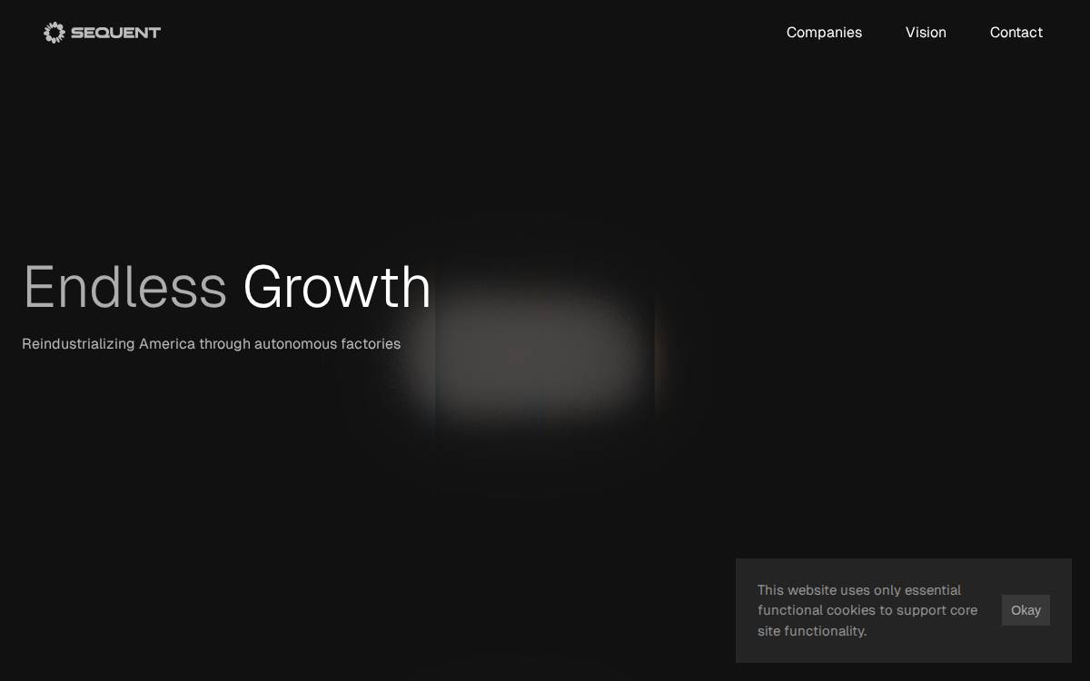 Sequent website preview