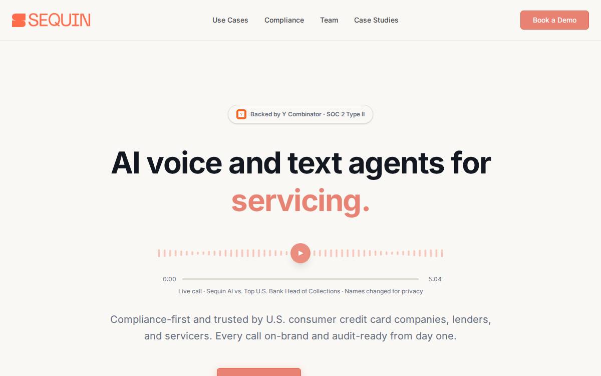 Sequin website preview