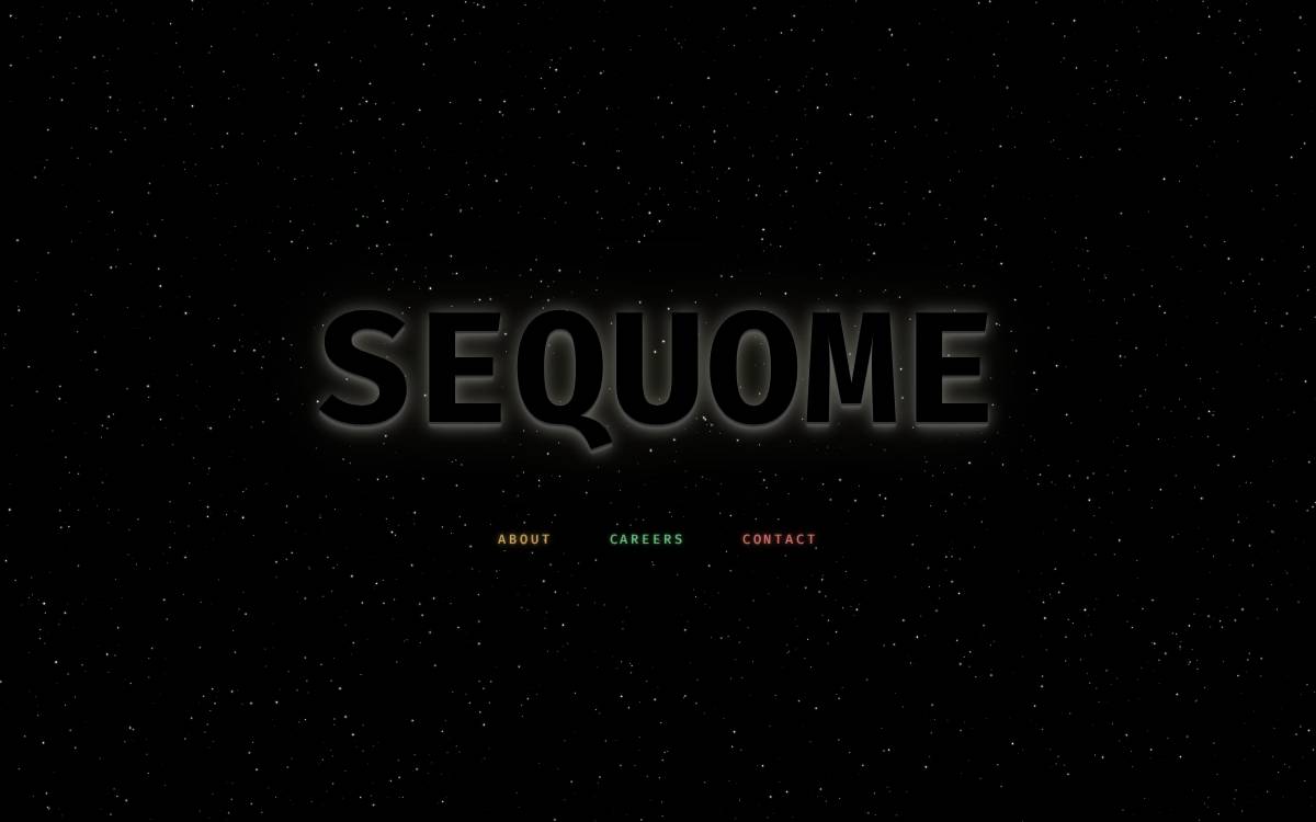 Sequome website preview