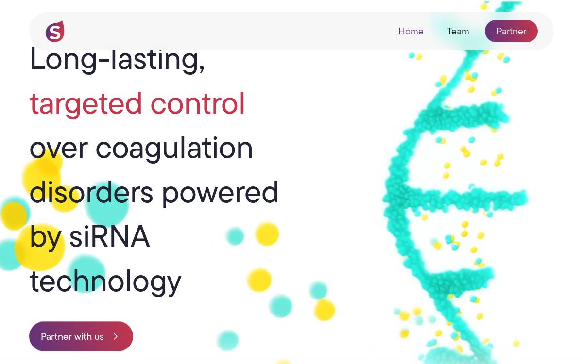SeraGene Therapeutics website preview