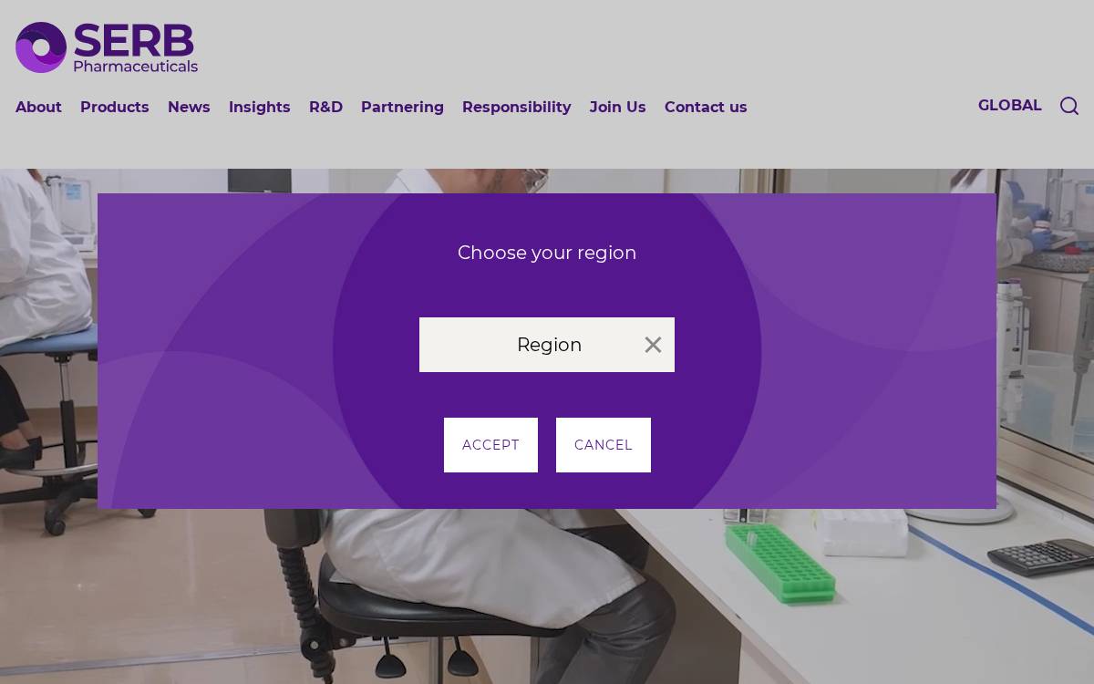 SERB website preview