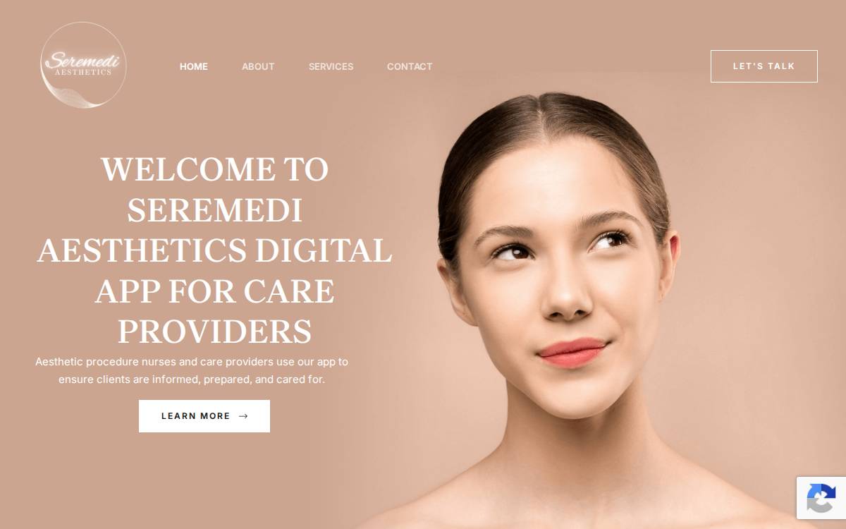 Seremedi website preview