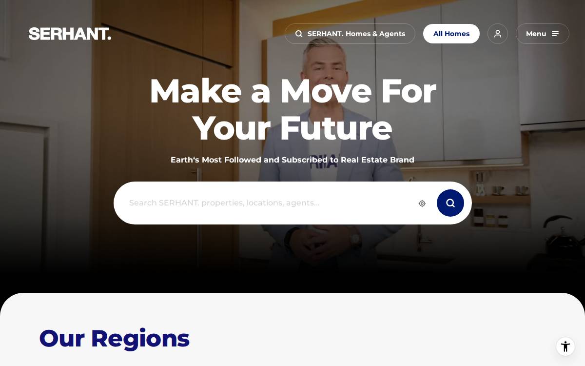 SERHANT website preview
