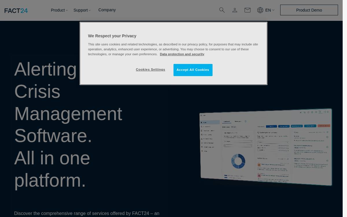 Serinus Sec website preview