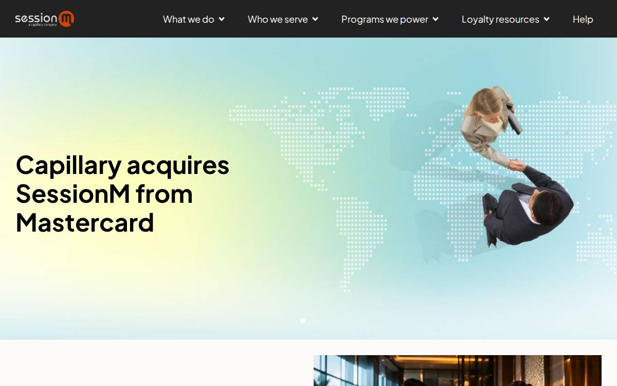 Session M website preview