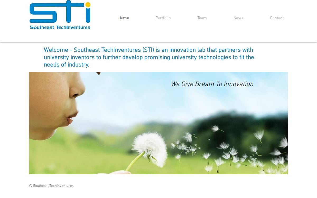 Setechinv website preview