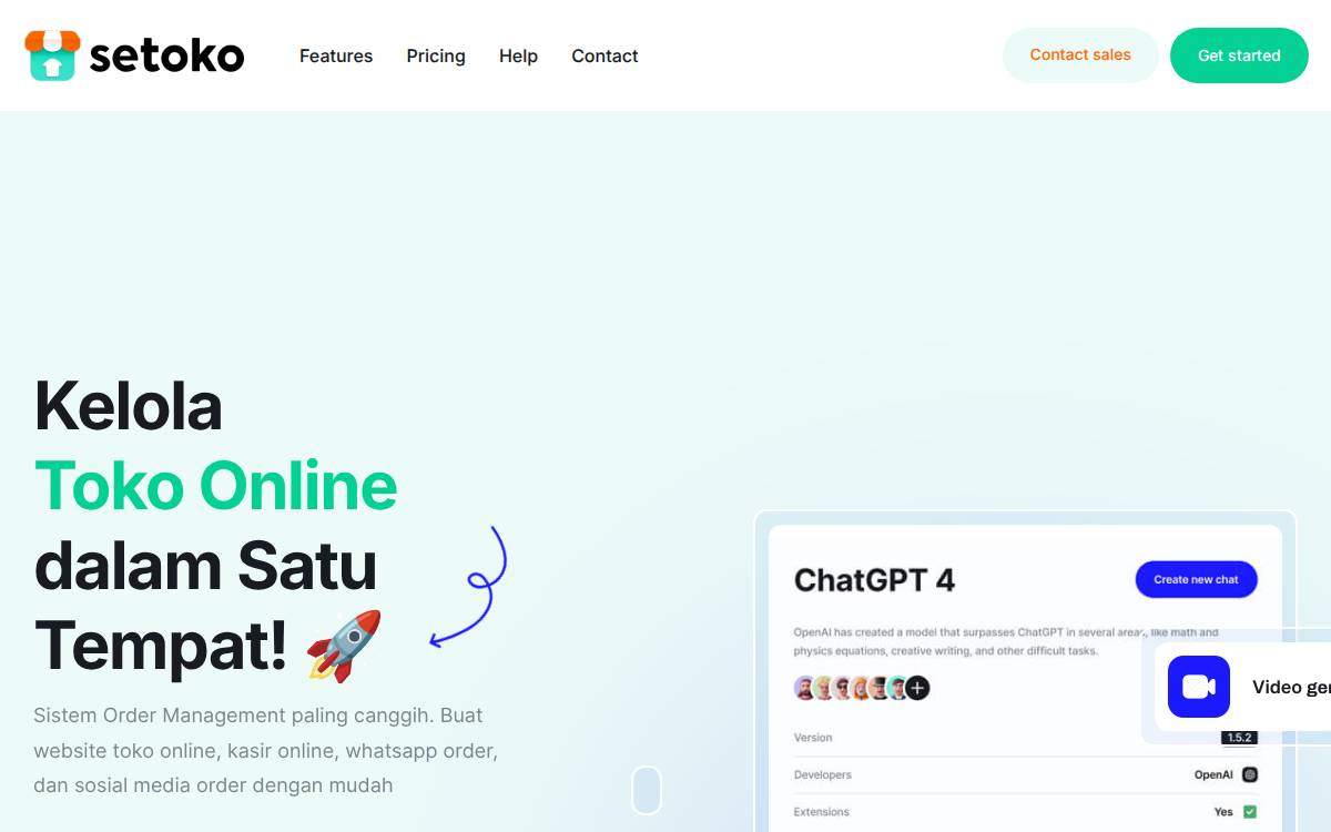 Setoko website preview