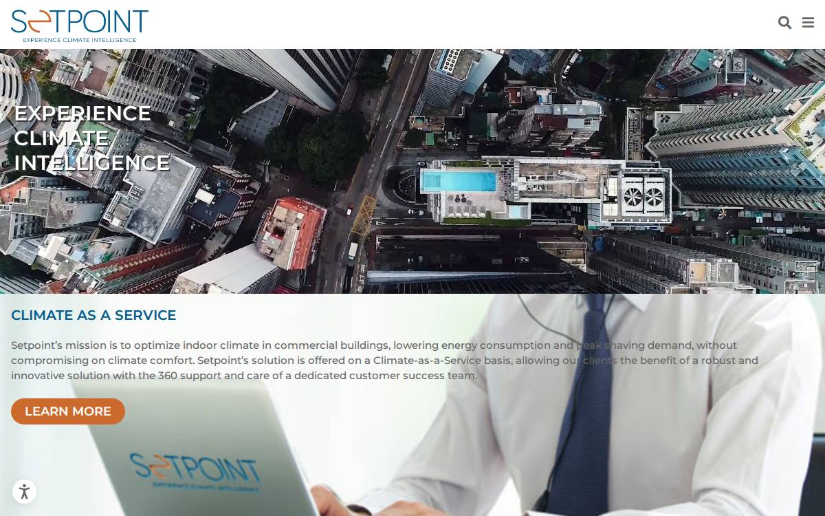 Setpoint website preview