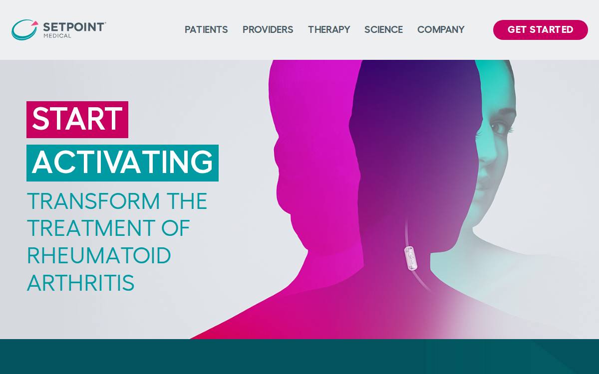 SetPoint Medical website preview