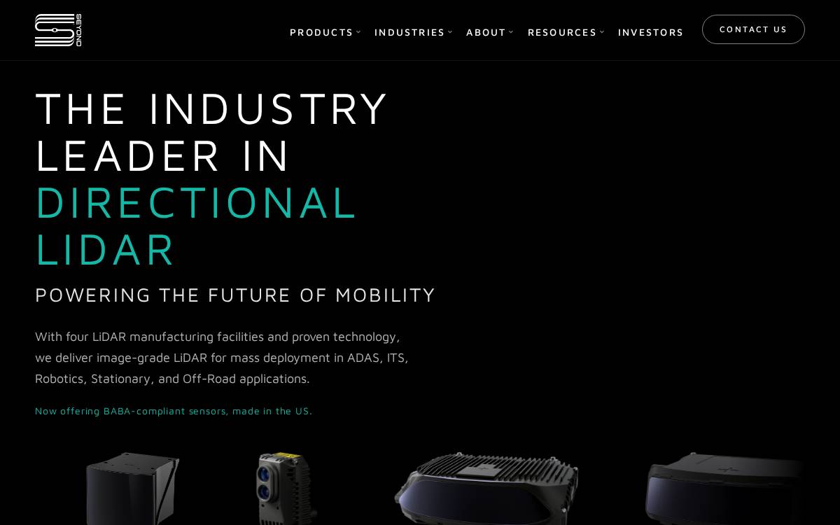 Seyond website preview