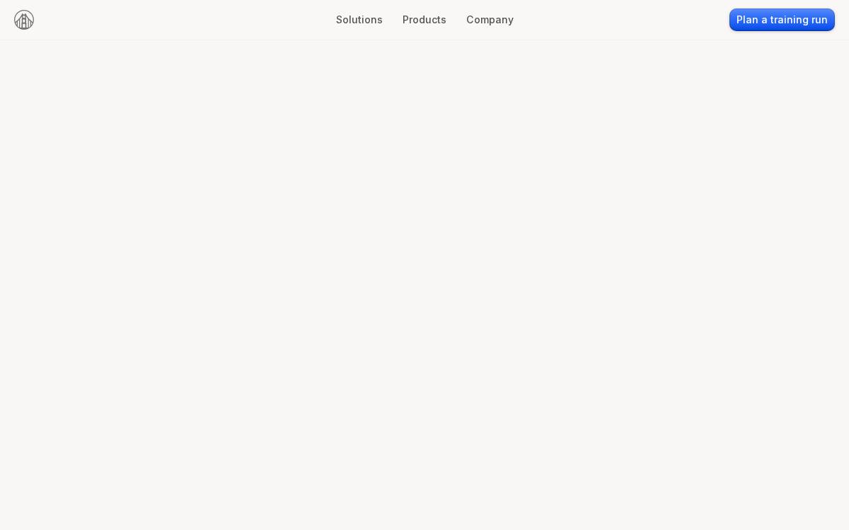 SF Tensor website preview
