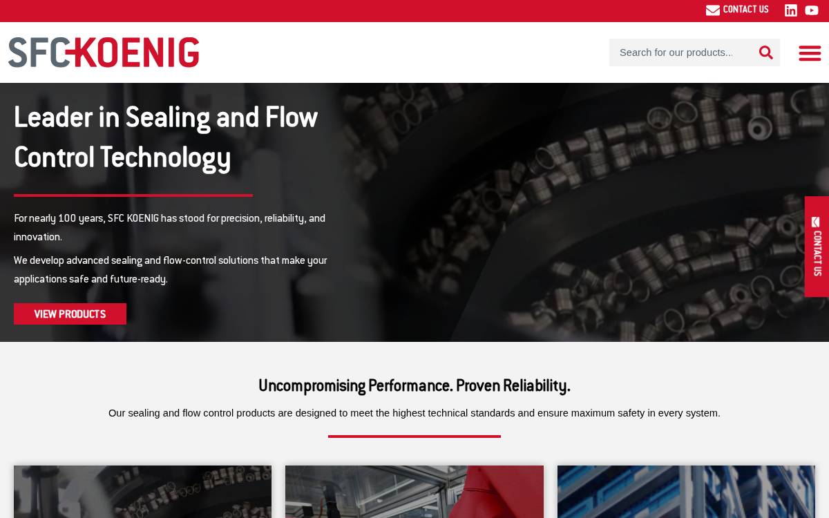 SFC Koenig website preview