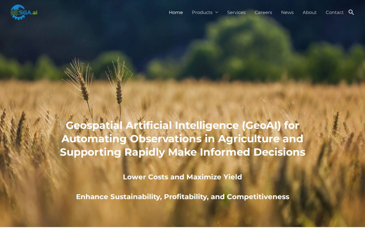 Sga website preview