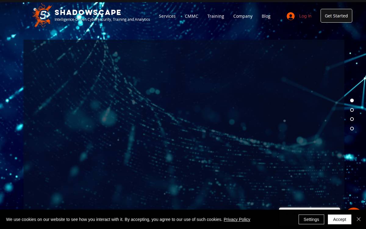Shadowscape website preview