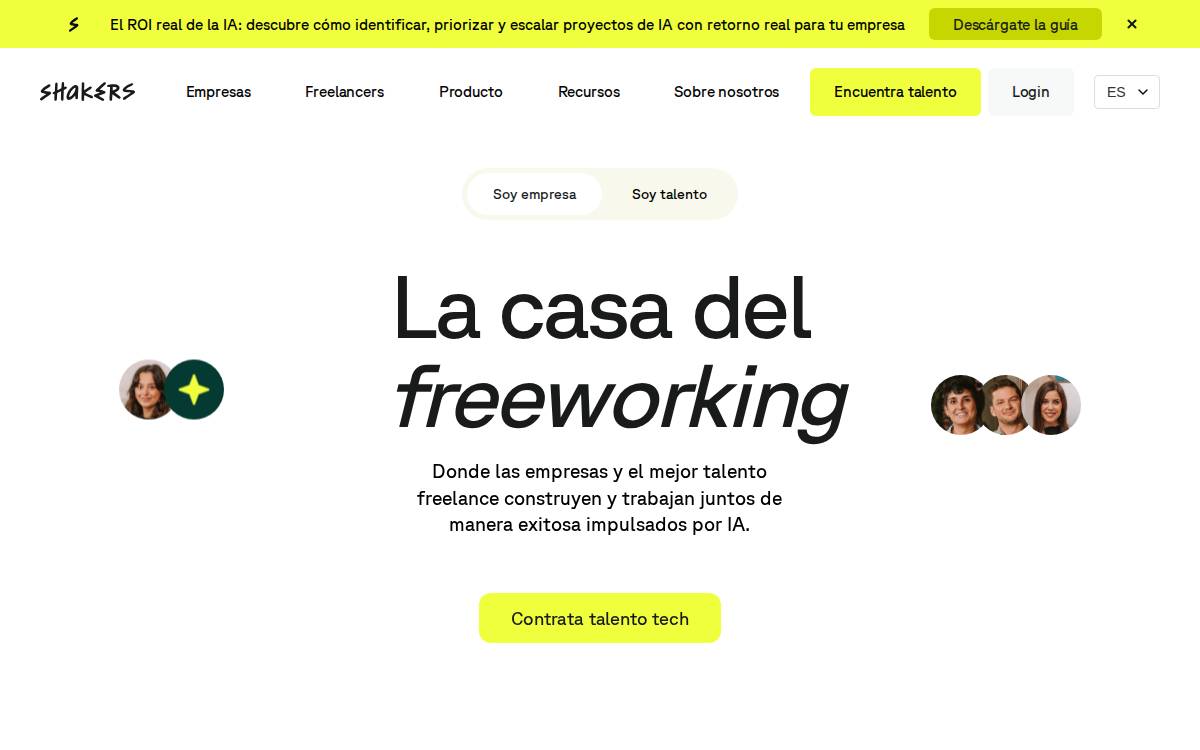 Shakersworks website preview