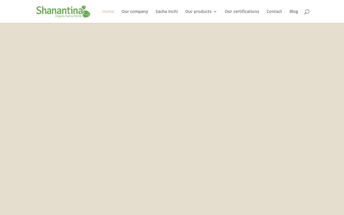 Shanantina website preview