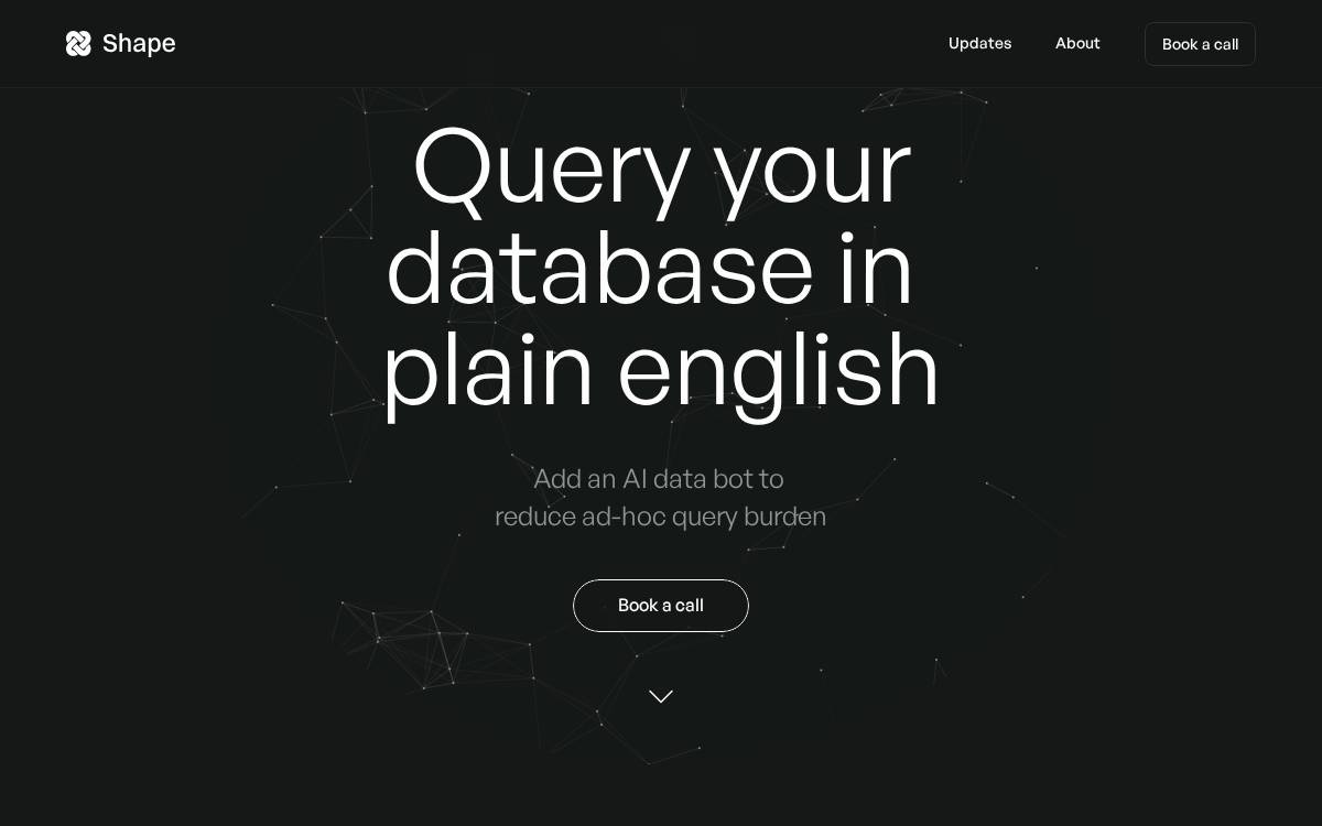 Shape website preview