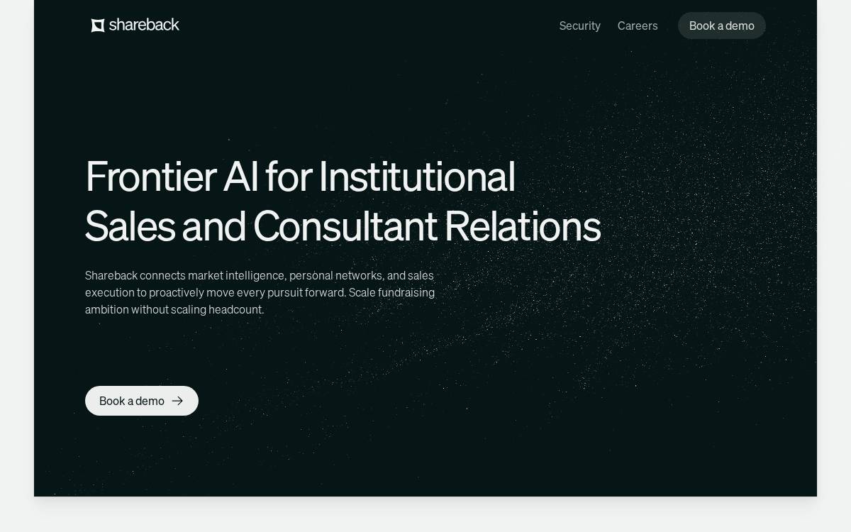 Shareback website preview