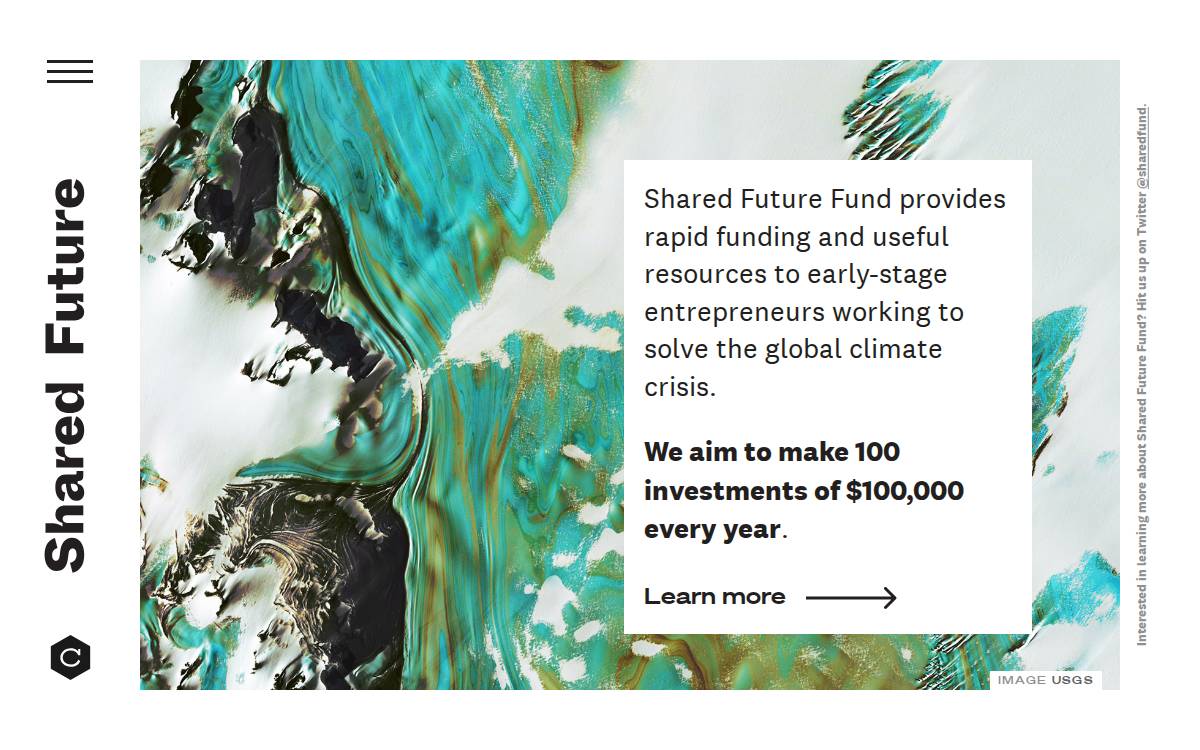 Sharedfuture website preview
