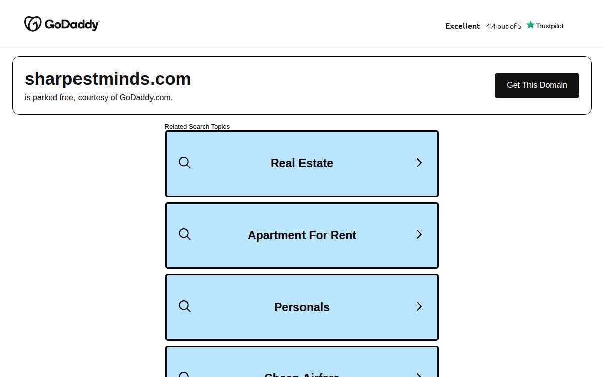 SharpestMinds website preview