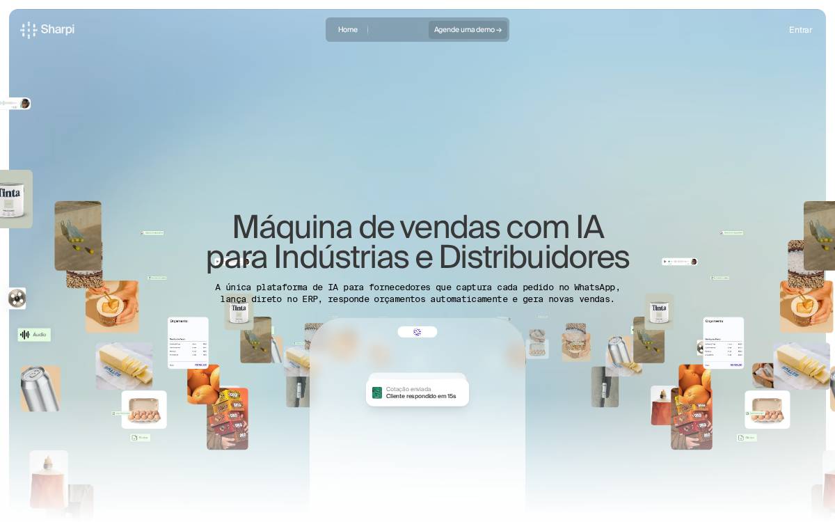 Sharpi website preview