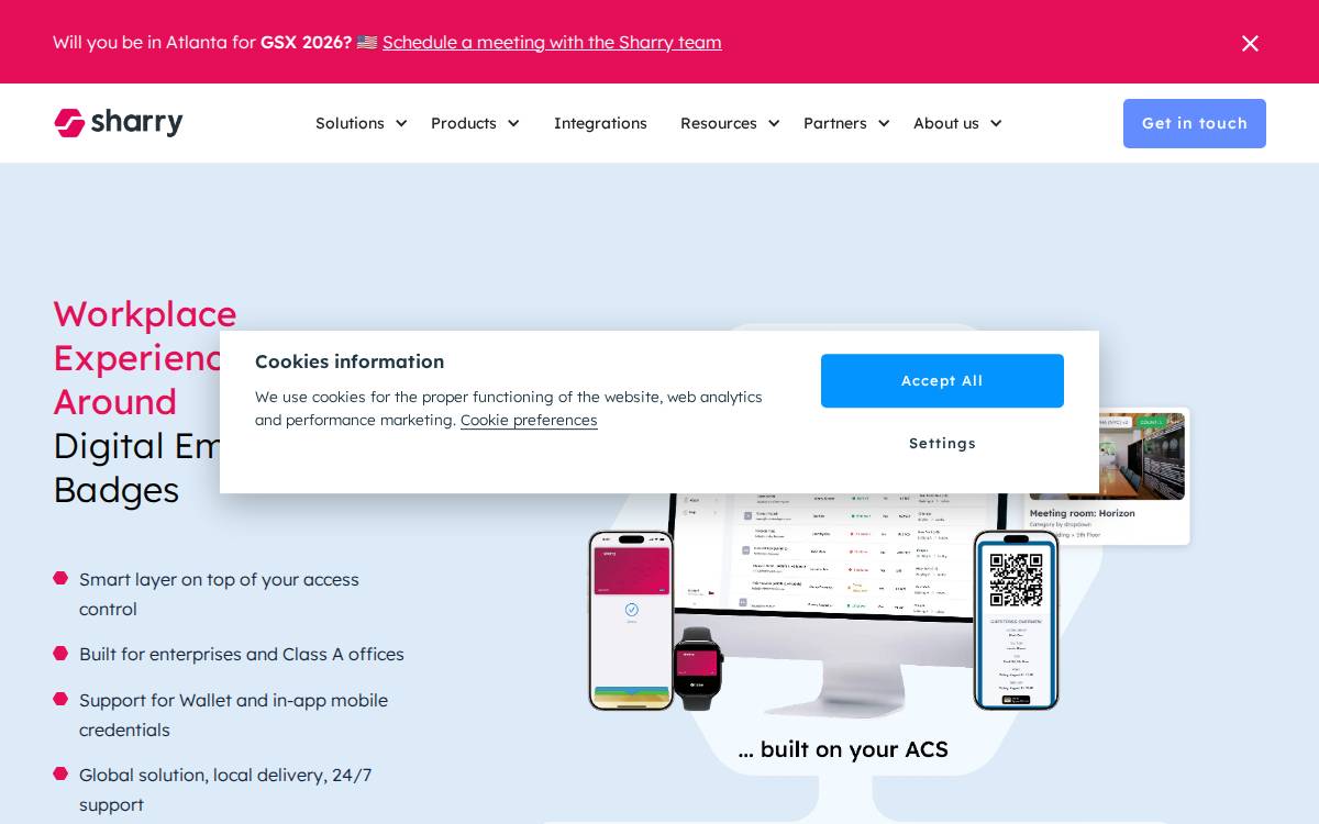 Sharryeurope website preview