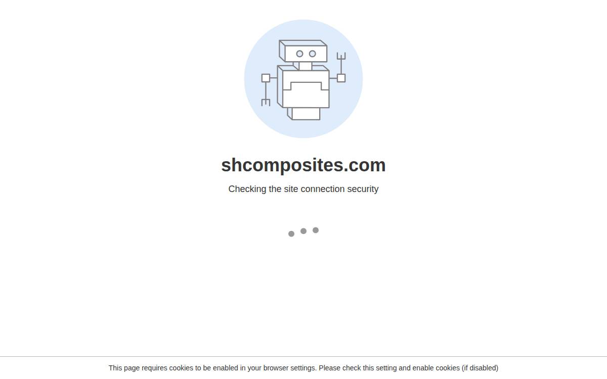 Shcomposites website preview