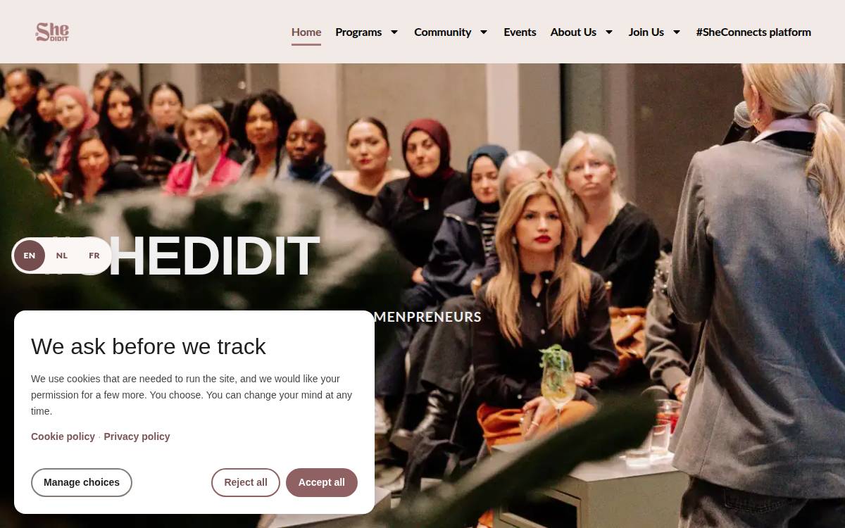 Shedidit website preview