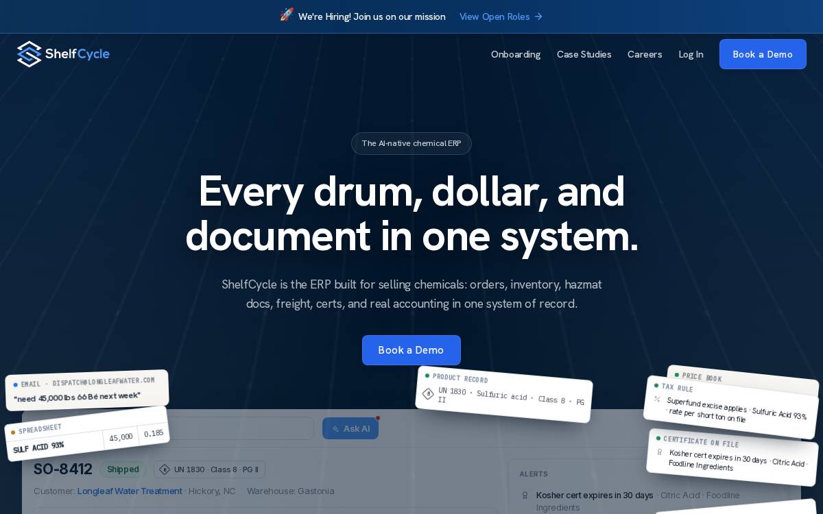 ShelfCycle website preview