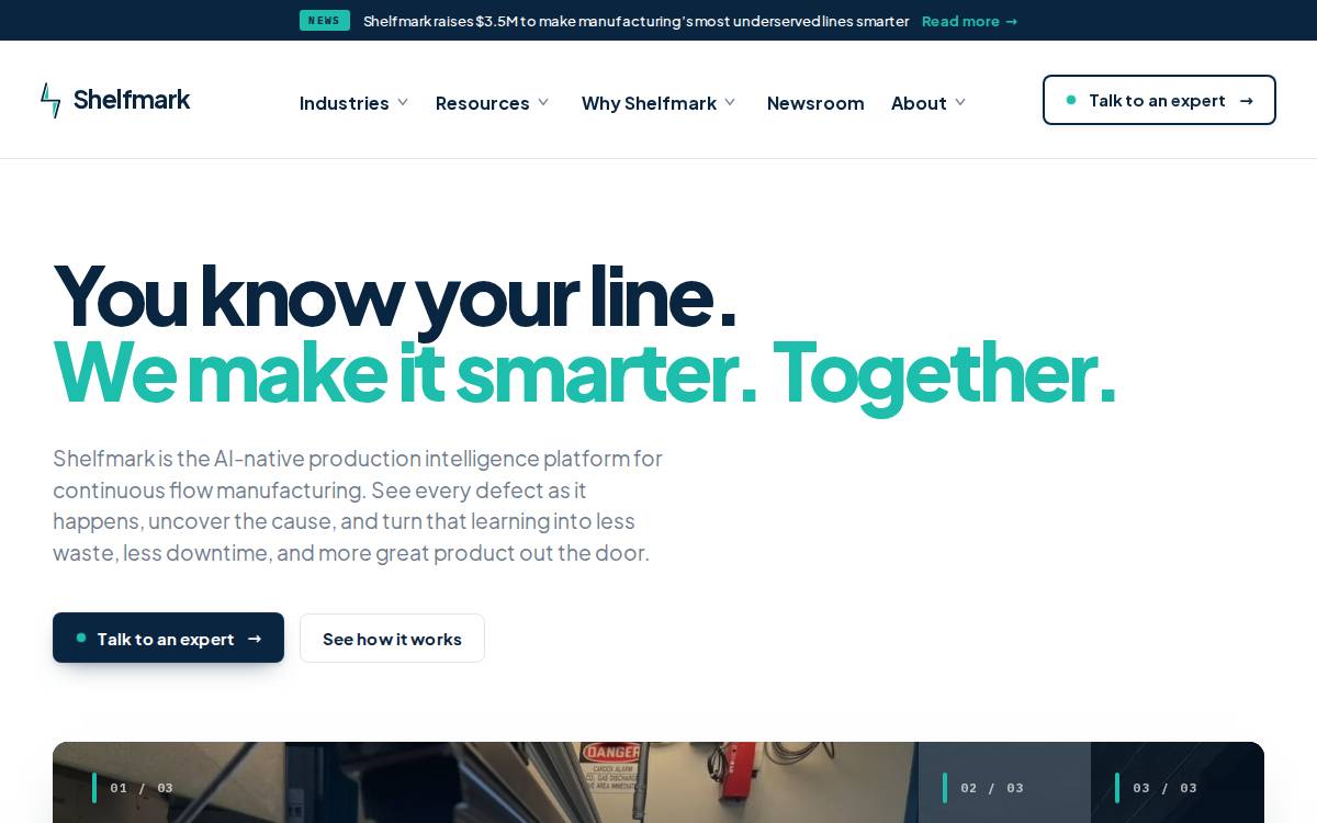Shelfmark website preview