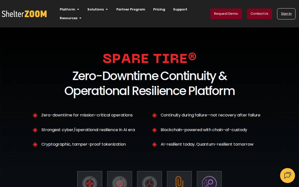 ShelterZoom website preview