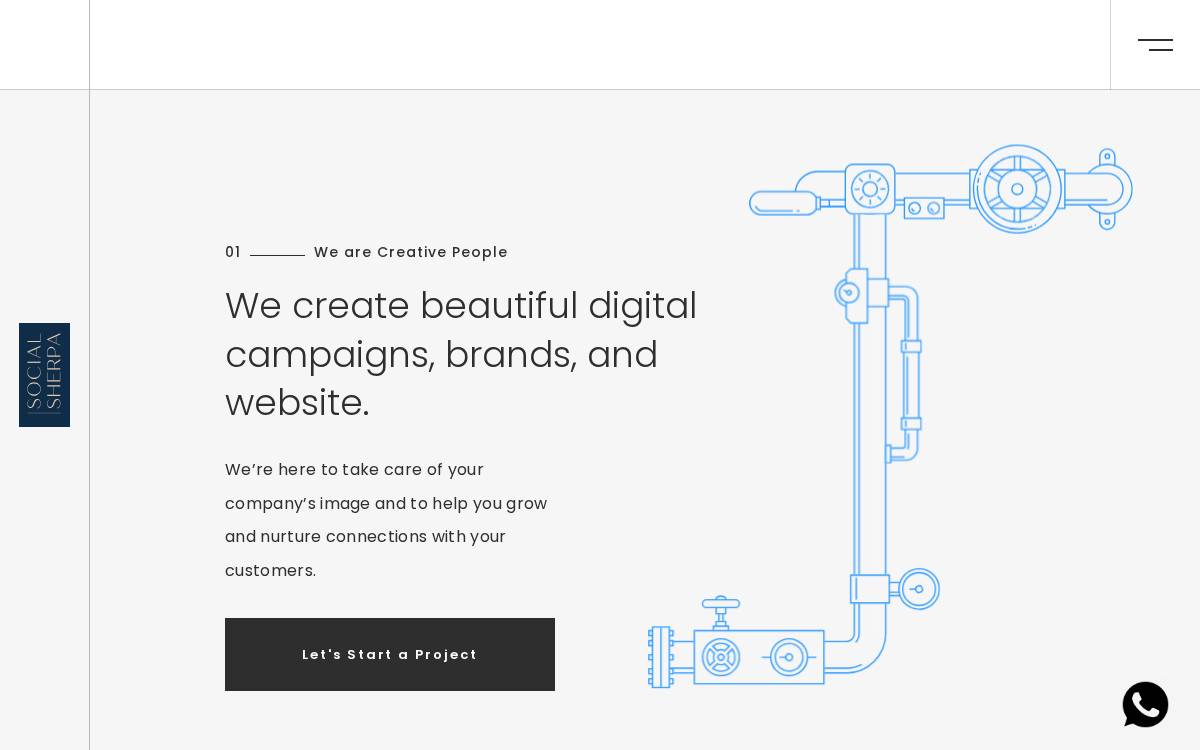 Sherpa website preview