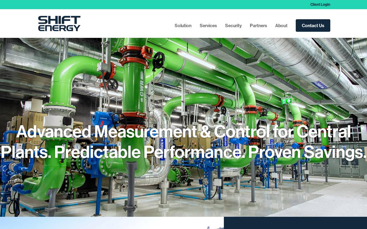 Shiftenergy website preview