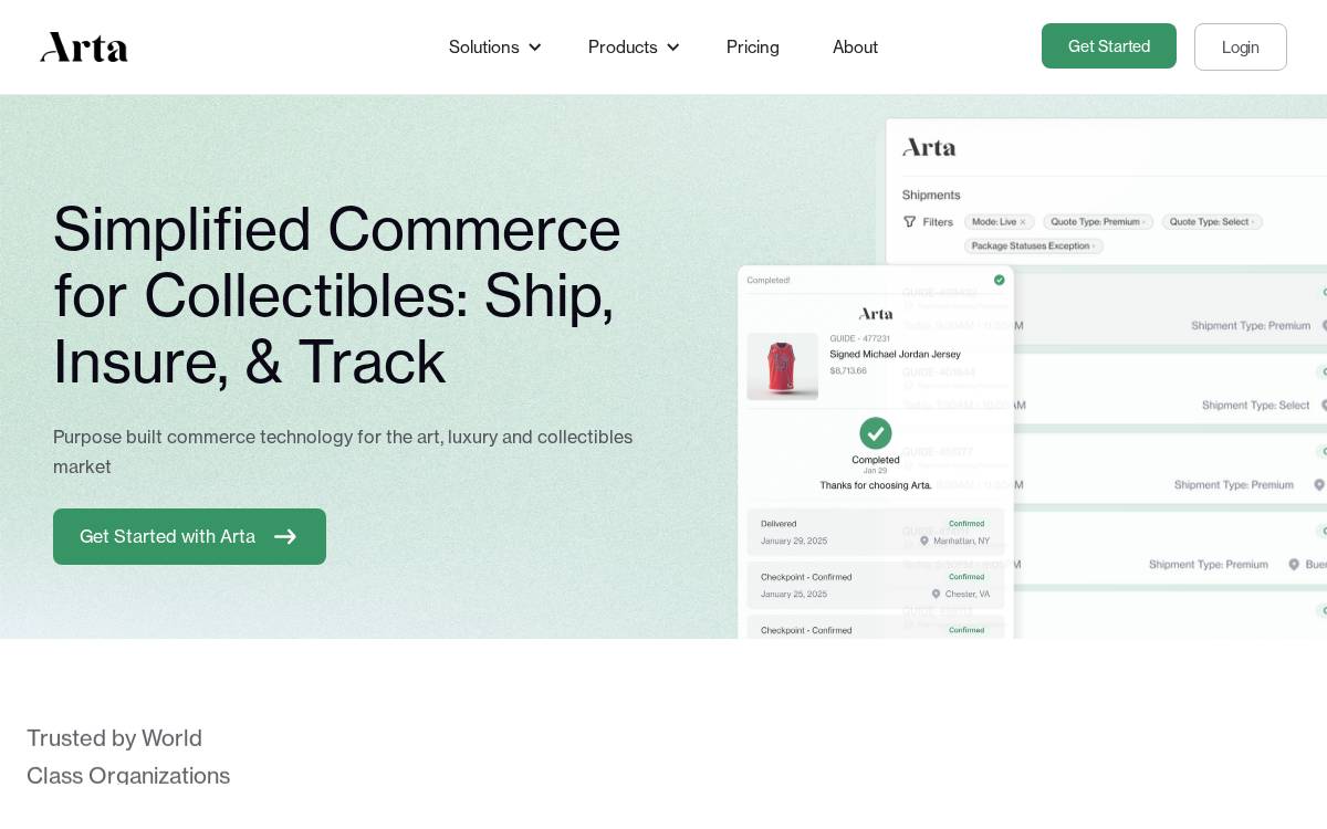 Shiparta website preview