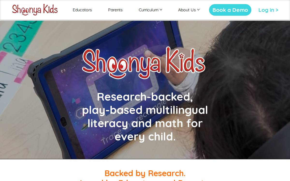 Shoonya Digital website preview