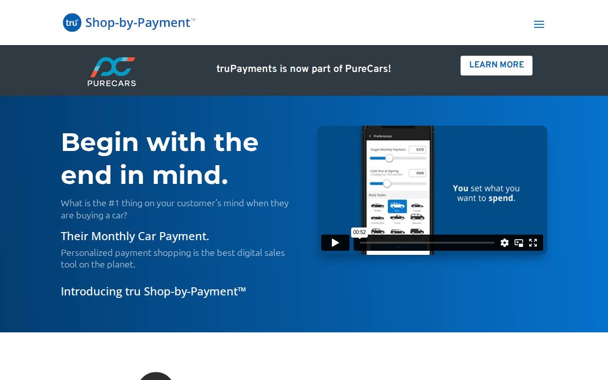 Shopbypayment website preview