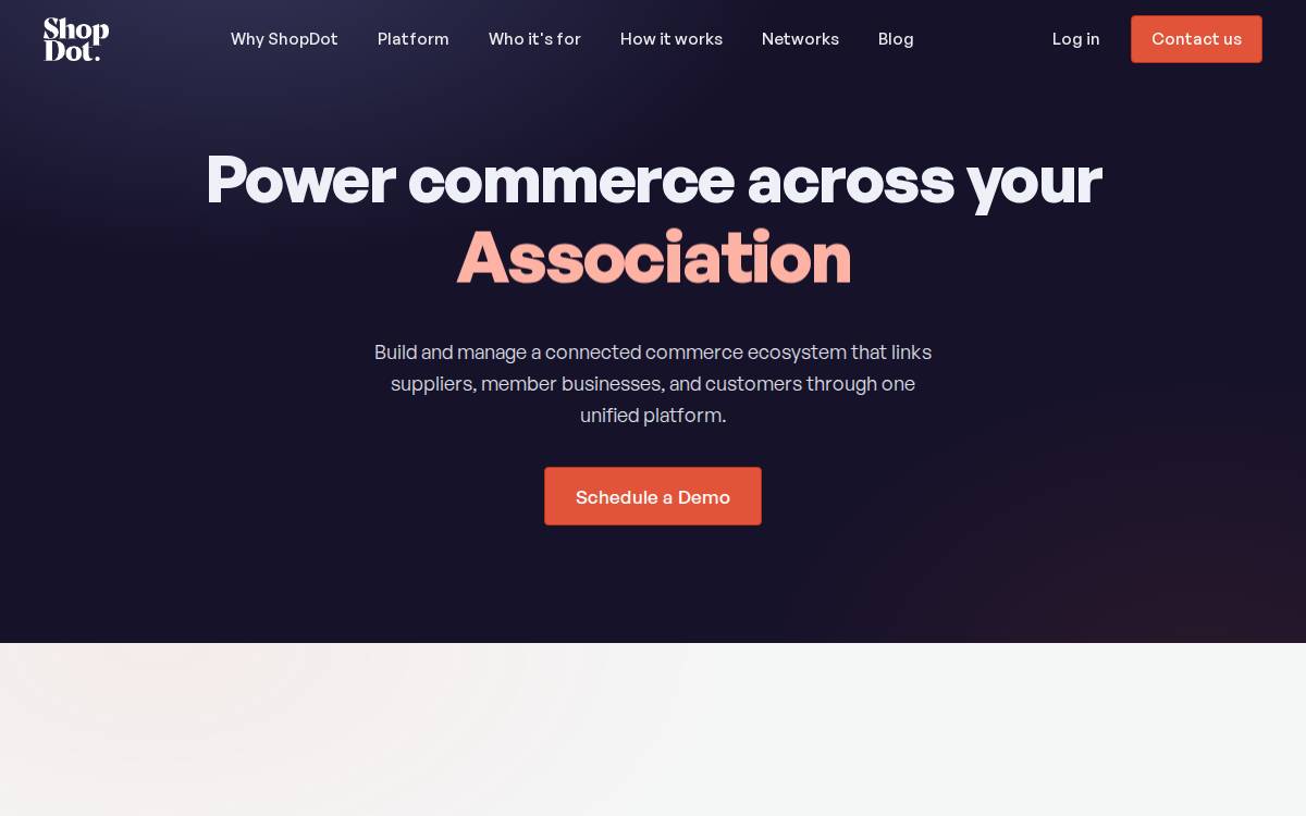 ShopDot website preview