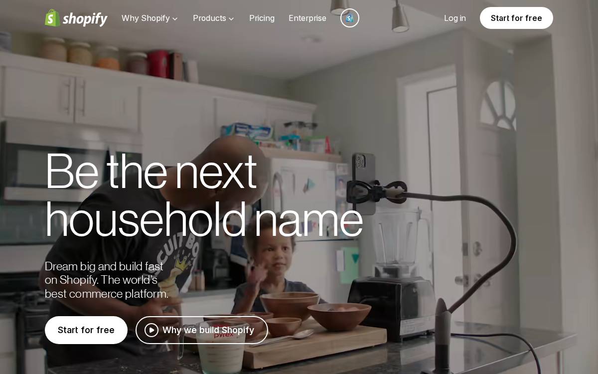 Shopify website preview