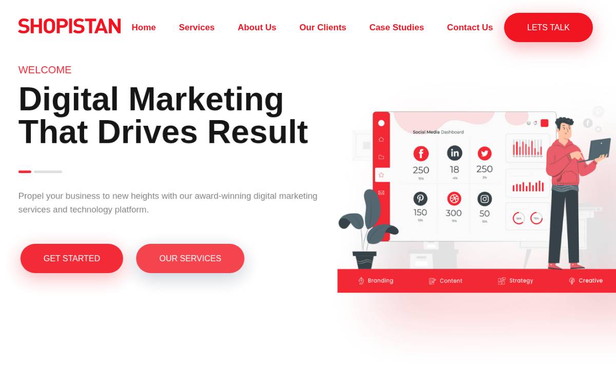 Shopistan website preview