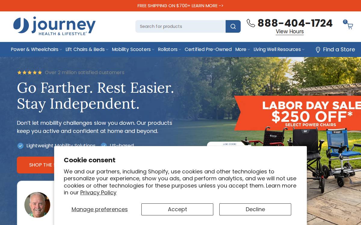 Shopjourney website preview