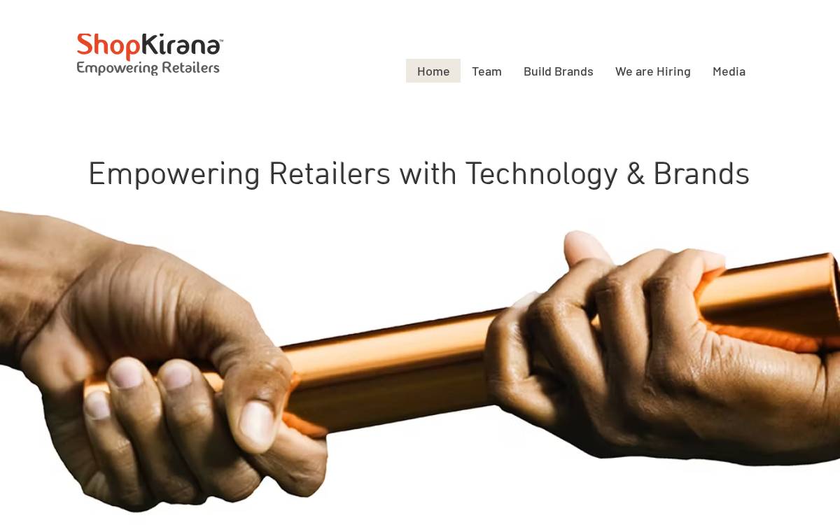 Shopkirana website preview