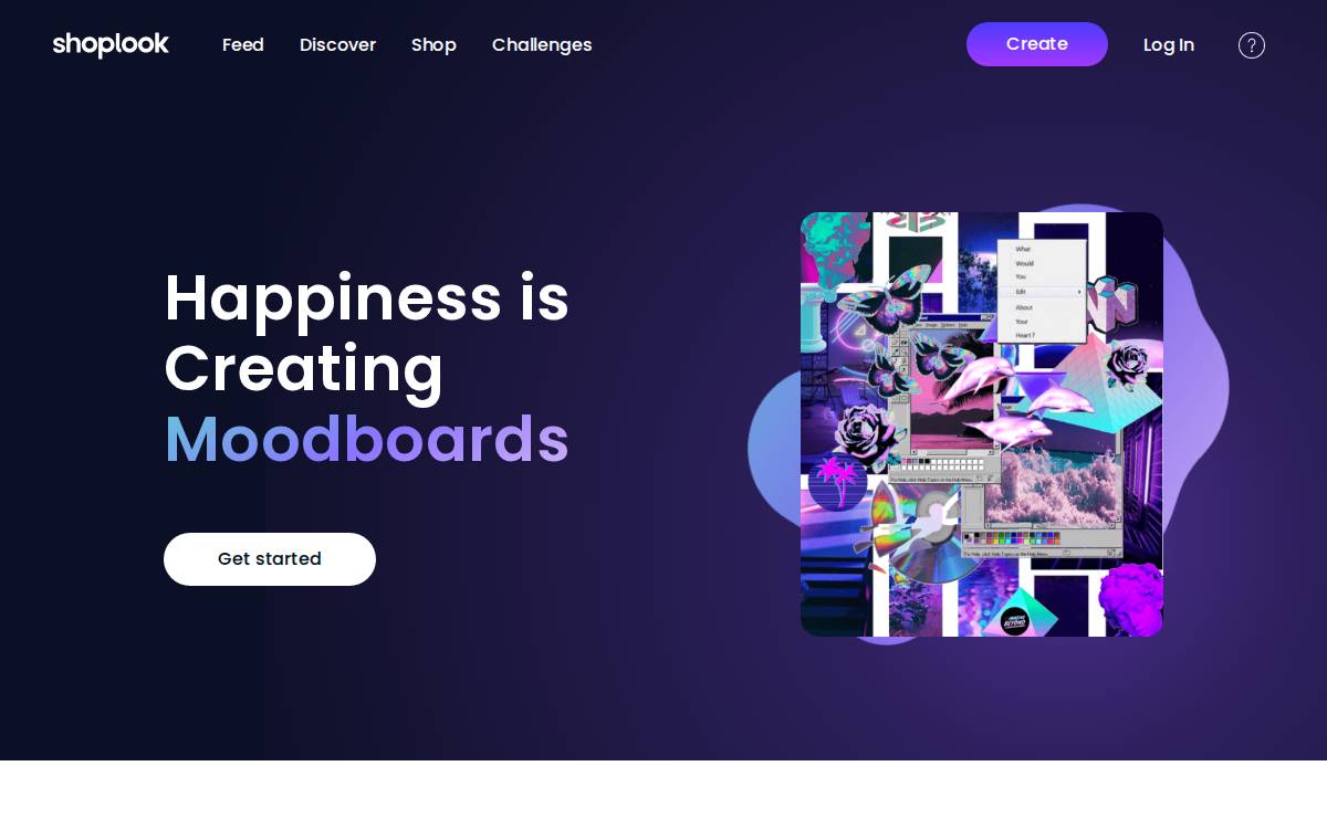 Shoplook website preview