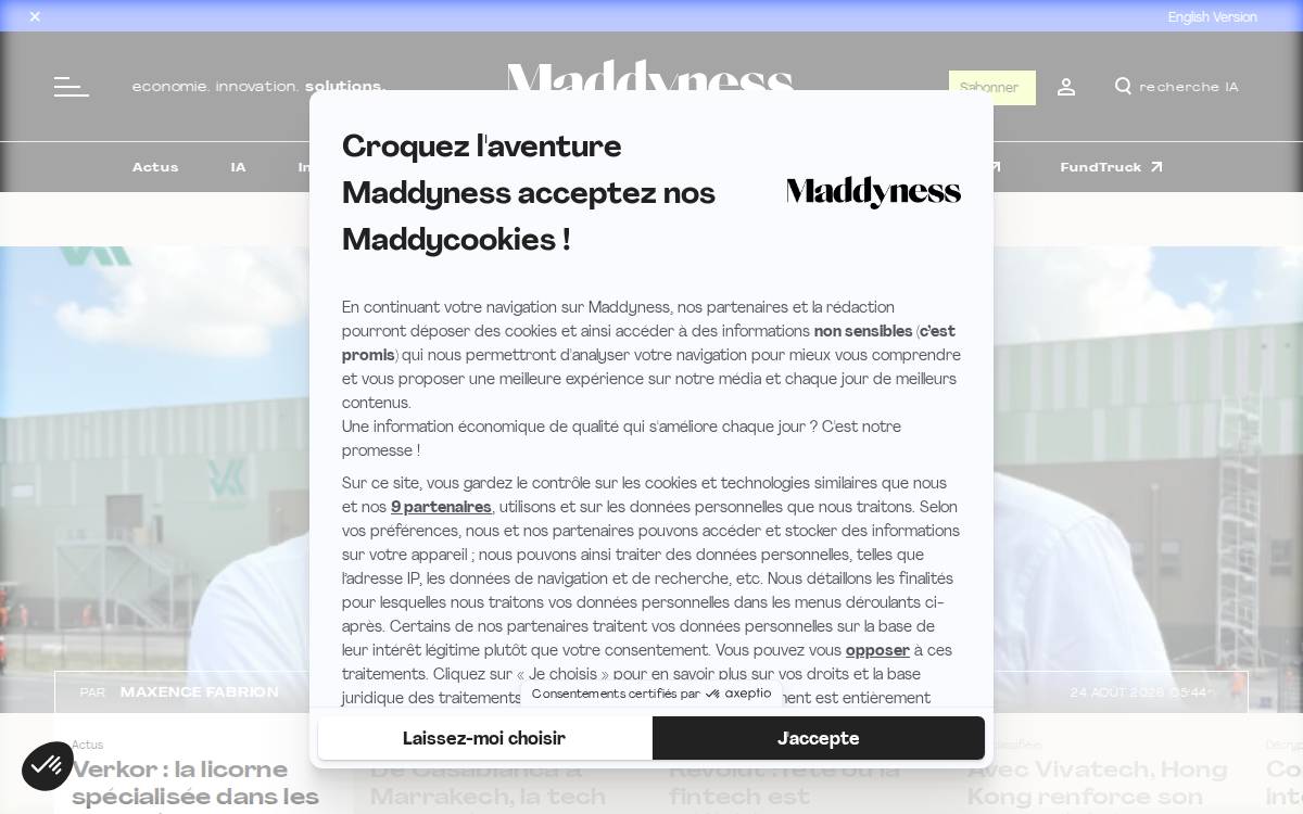 Shopmium website preview