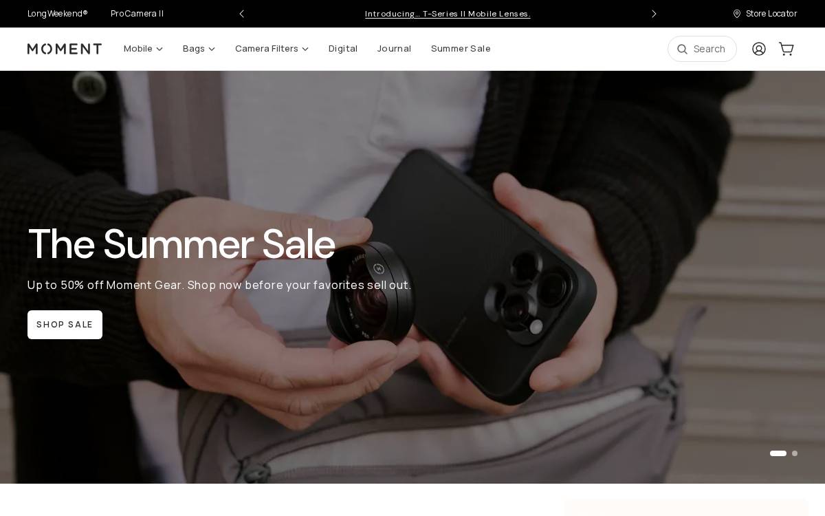 Shopmoment website preview
