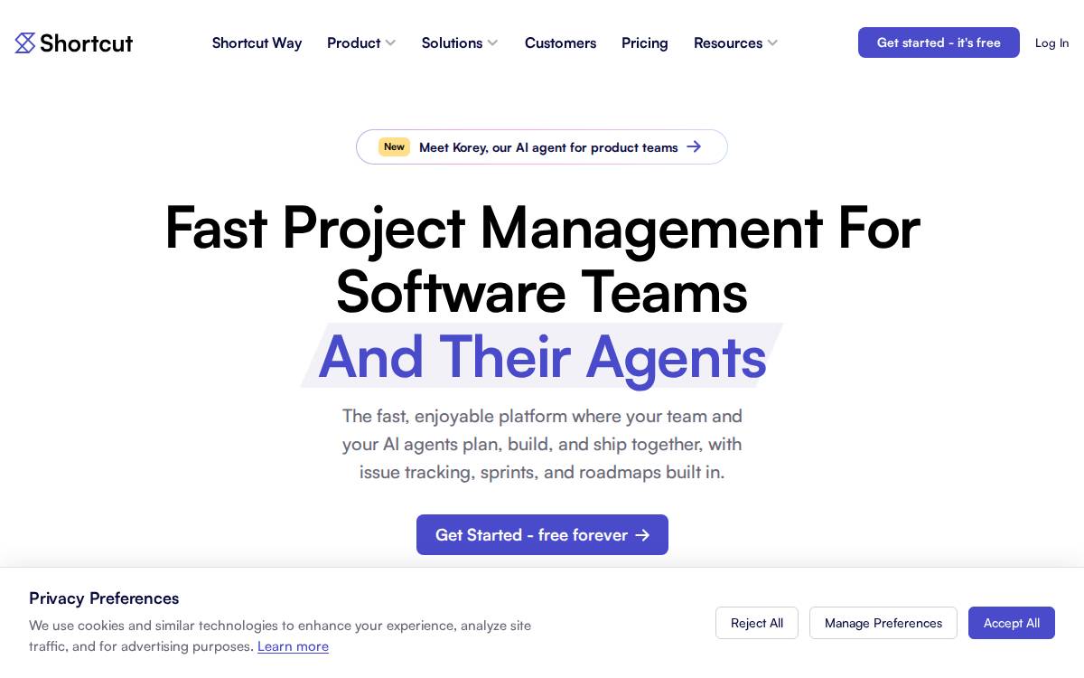 Shortcut website preview
