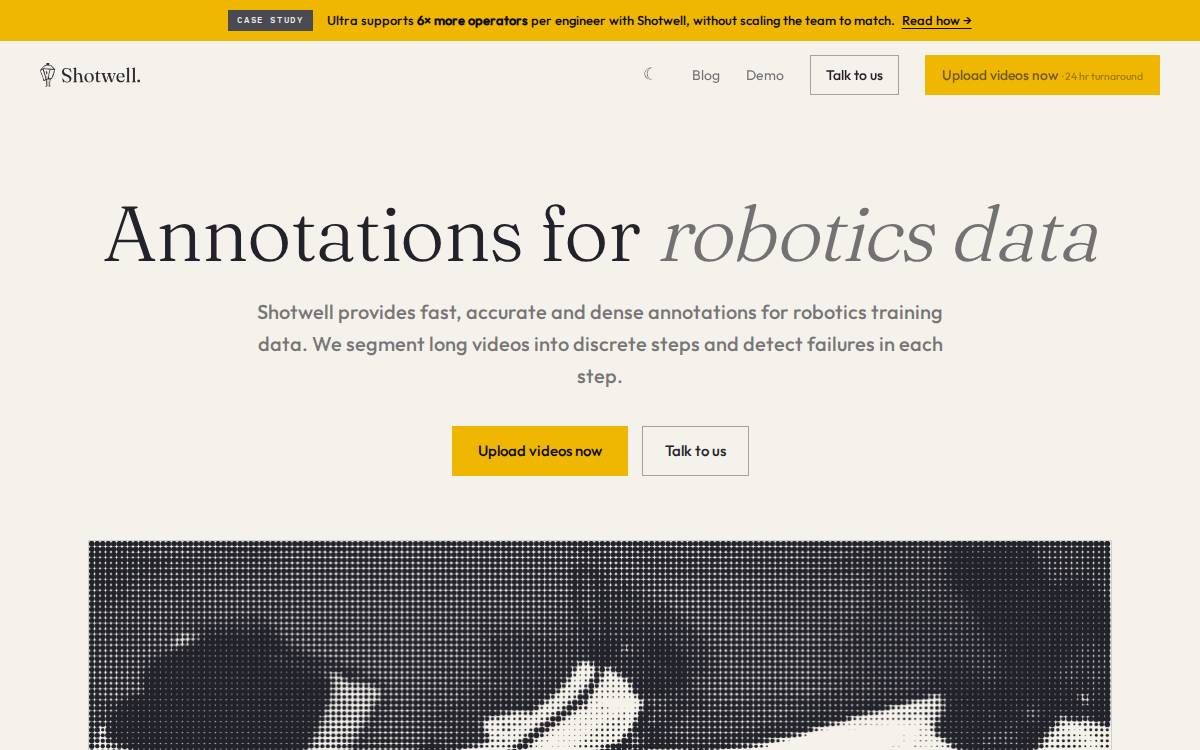 shotwell.ai website preview